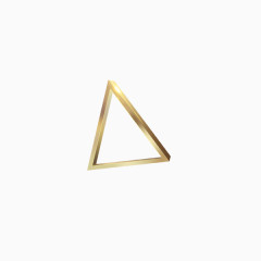 金色三角形几何