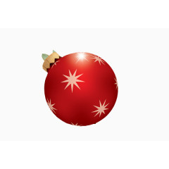 大红圣诞节装饰彩球