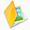 文件夹图像黄色的PIC图片照片iComic