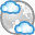19 moon night partly cloudy Icon