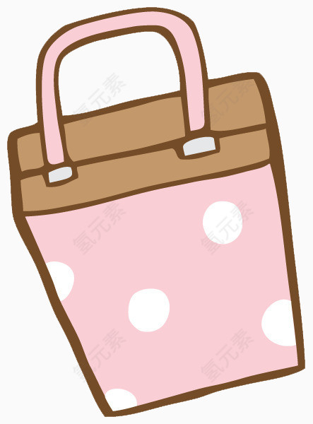 卡通粉色行李箱