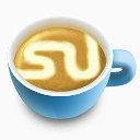 图标拿铁咖啡社会他的Latte_Social_icons