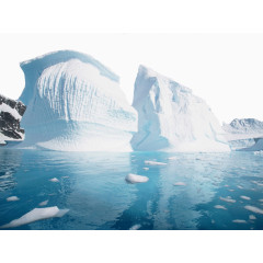 唯美南极冰川