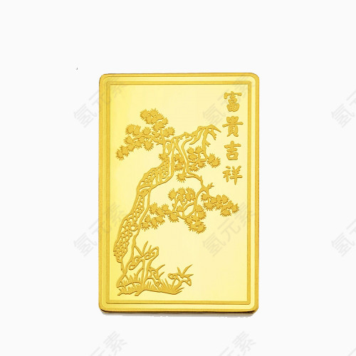 周生生投资金片(金条)黄金猴年金片88095D5反