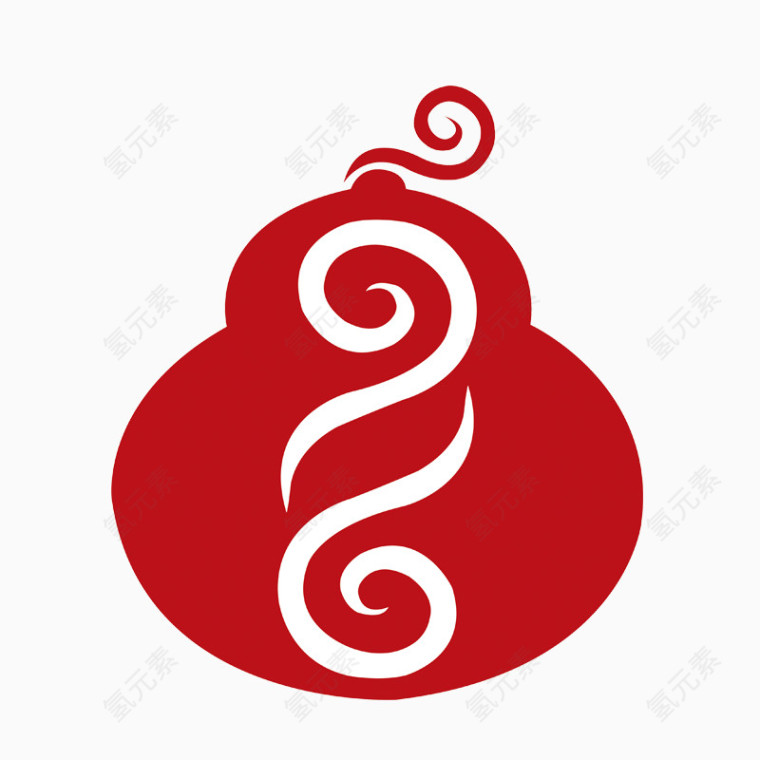 精美葫芦形logo