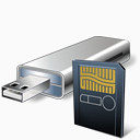 卡微标标移动存储卡SD坚持USB远景硬件设备