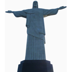 巴西地标里约热内卢基督雕像