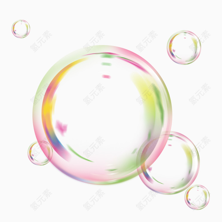 大色彩泡泡