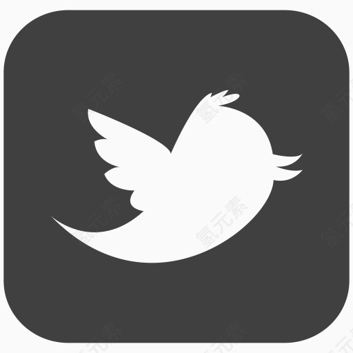 鸟连接遵循跟随社会社会化媒体鸣叫推特PIX字形集-免费