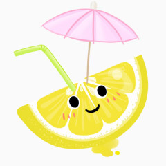 柠檬遮阳伞