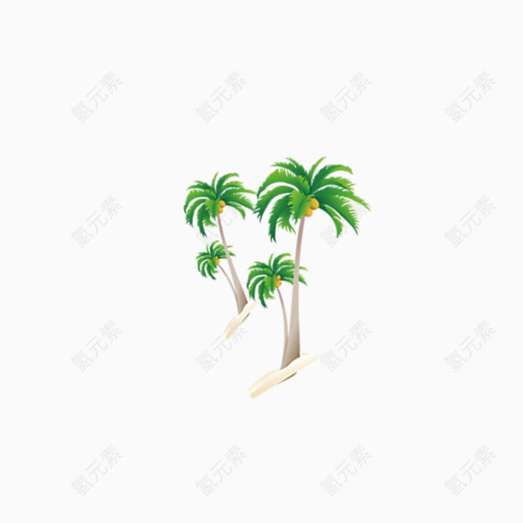 椰子树png