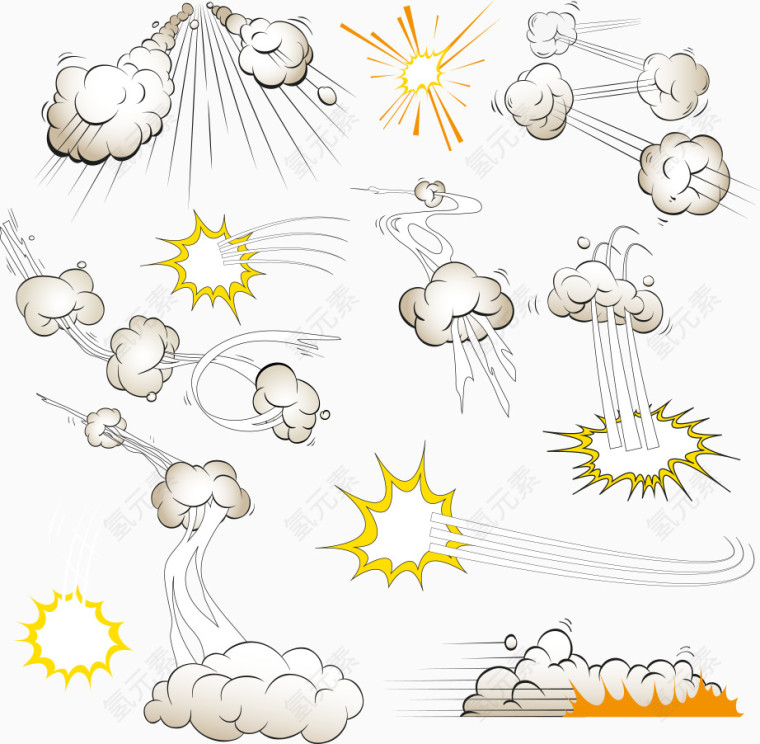 矢量震撼爆炸效果