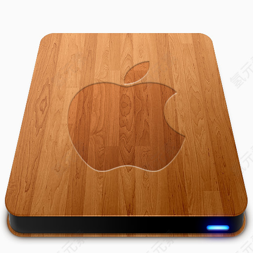 木纹苹果硬盘