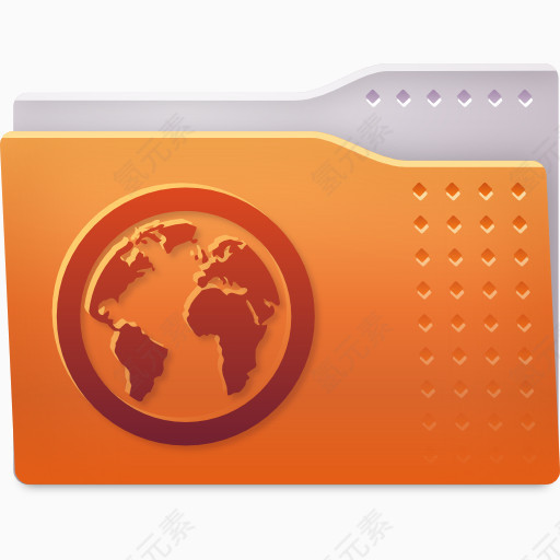 文件夹WebFS Ubuntu的图标