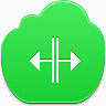 光标分裂free-green-cloud-icons