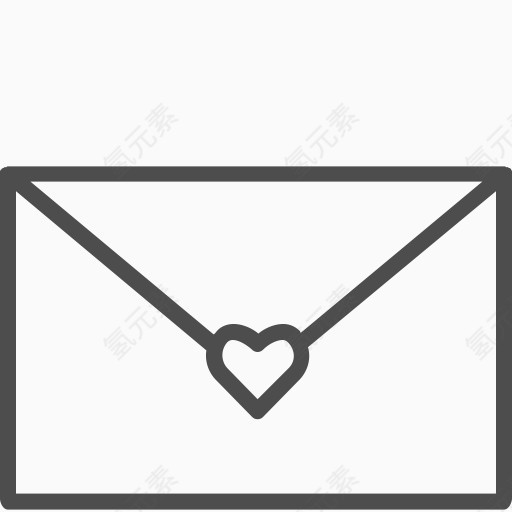 爱情邮件图标