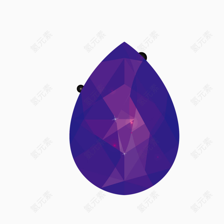 紫色砖石