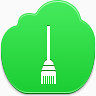 扫帚free-green-cloud-icons