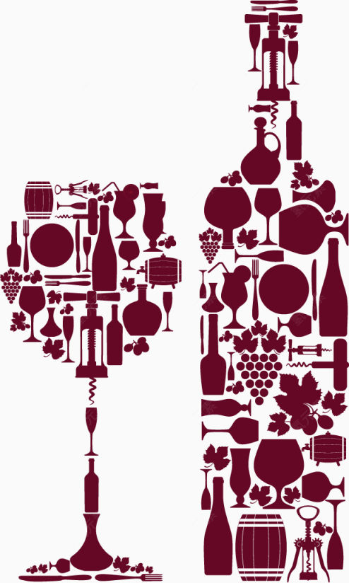 各种器具组合而成的葡萄酒下载