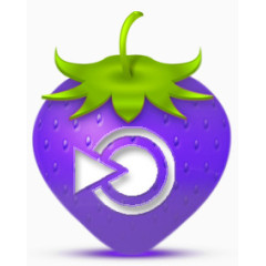 草莓strawberry-social-media-icon-set