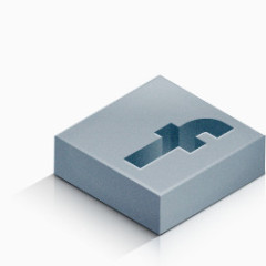 Facebook部署isometric-3d-social-icons