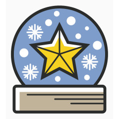 明星球Flat-Christmas-icons