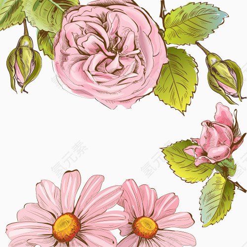 粉色系花朵