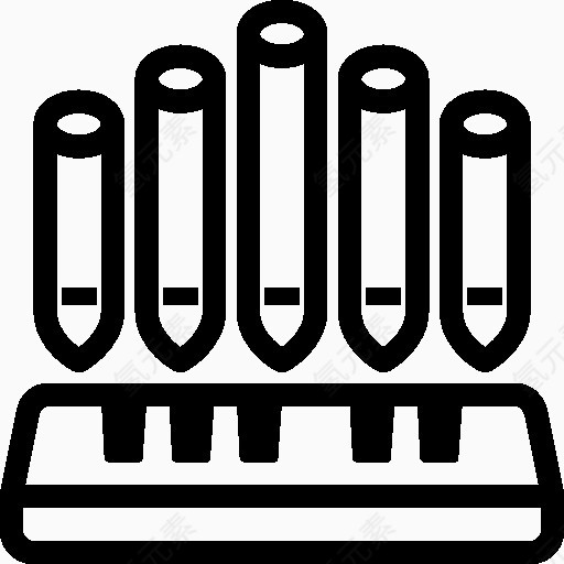 Music Pipe Organ Icon