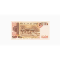 韩国5000韩元