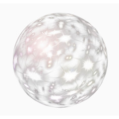 三维立体发光球形效果元素