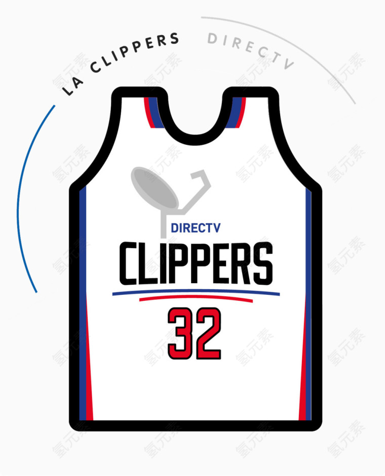 NBA球衣设计