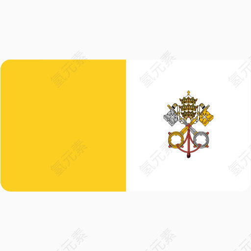梵蒂冈城市Europe-Flag-icons
