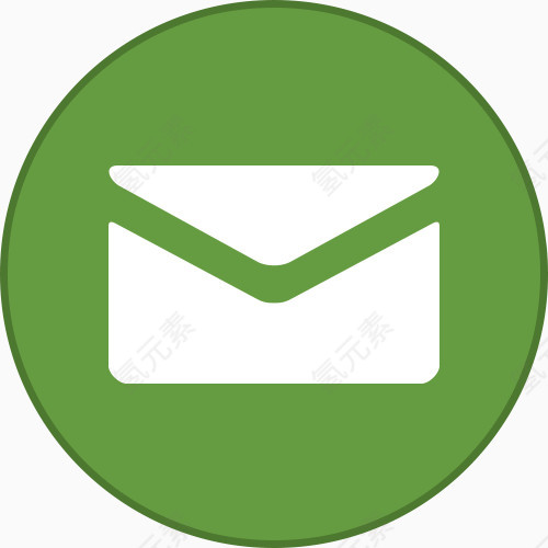 电子邮件轮与边境somacro-icons