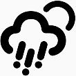 云冰雹太阳Dripicons-Weather-icons