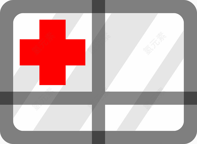 可爱红十字标志
