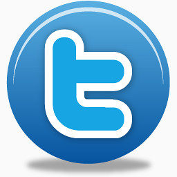 推特Round-pretty-social-media-icons