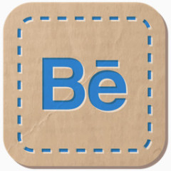 Behance公司hand-stitched-premium-social-networking-icons