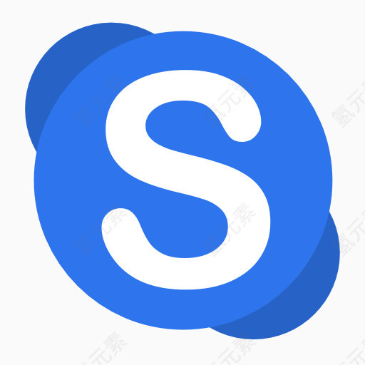 沟通skype图标