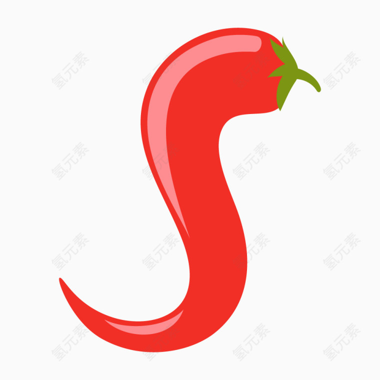 蔬菜字母S
