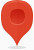 销红色的固体Map-Location-Pins-icons