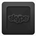 Skype文本社会团体图标