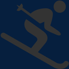 滑雪运动图标