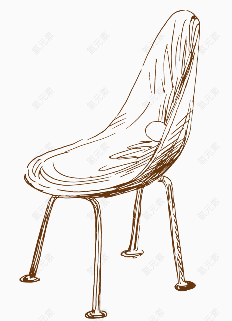 手绘餐椅