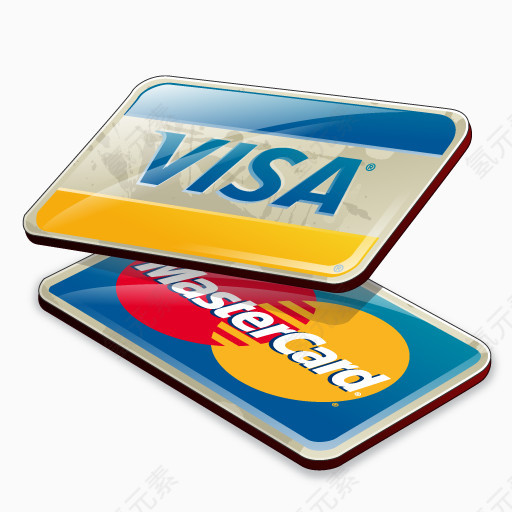 信贷卡片签证万事达卡ecommerce-icons