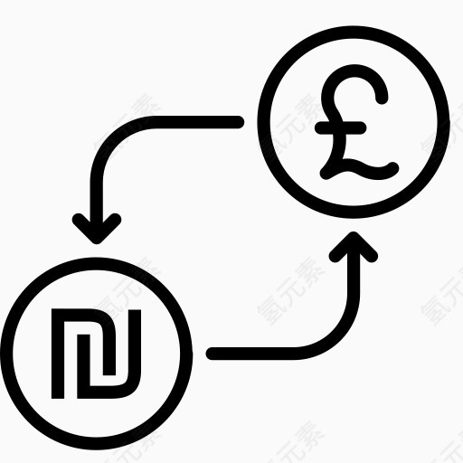 转换货币从钱英镑舍客勒以货币兑换英镑
