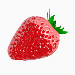 草莓 手绘草莓 高清 