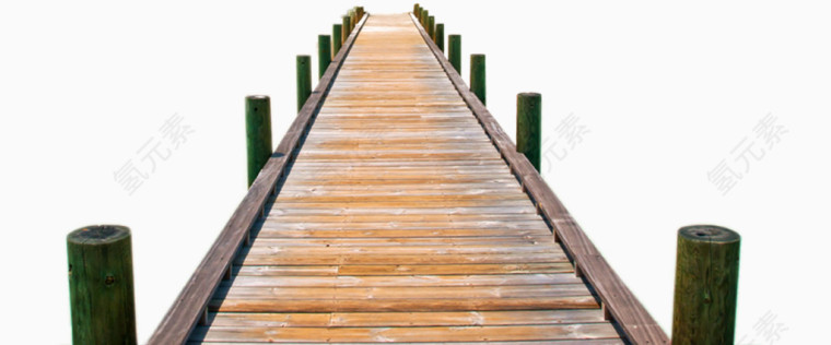 延伸的木桥