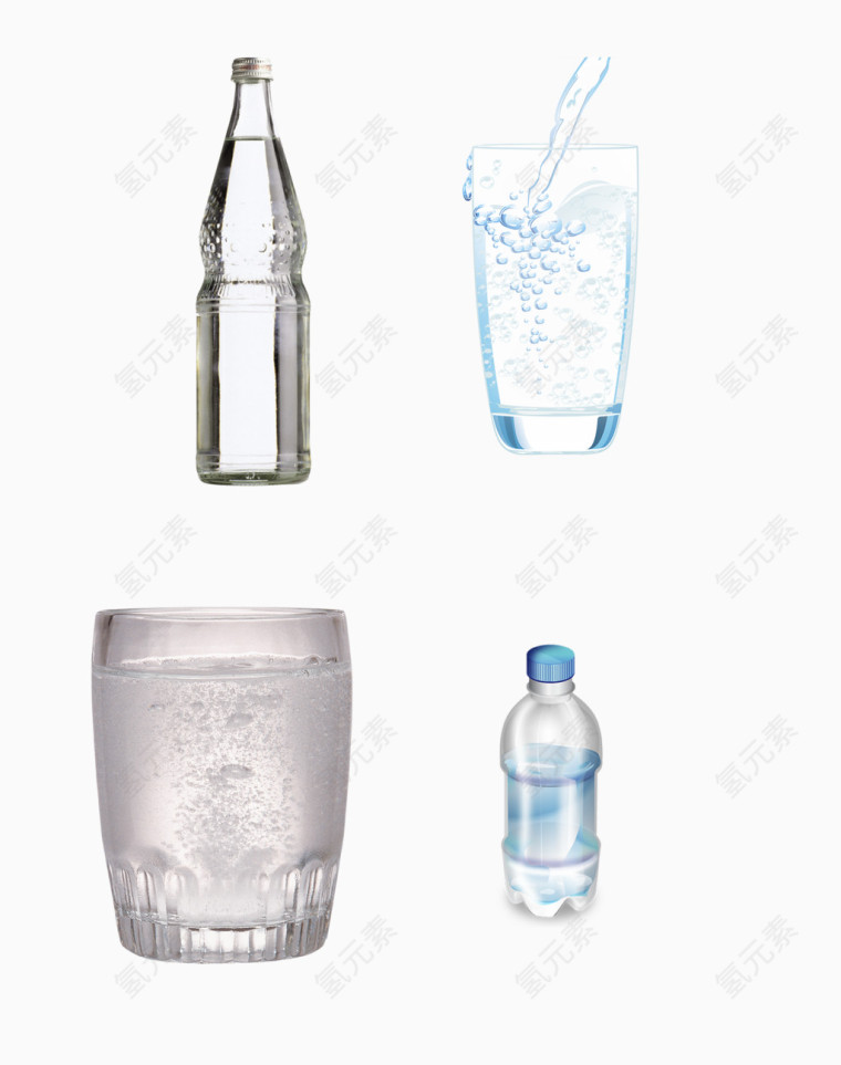 玻璃杯水瓶