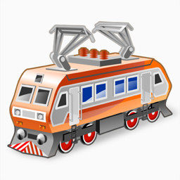 电机车Real-vista-transportation-icons