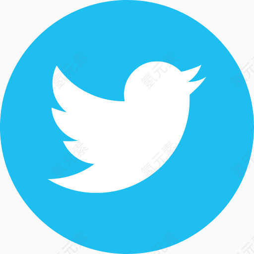 鸟标志社会社交媒体鸣叫推特iconsimple：标志